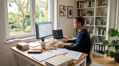Häusliches Arbeitszimmer: Aufzeichnungspflichten