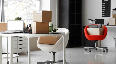 Umzug wegen Einrichtung eines Arbeitszimmers