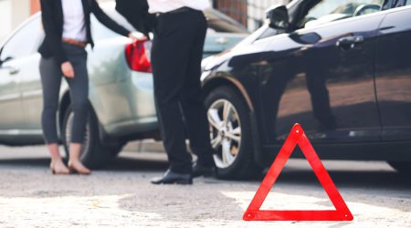 Unfall mit einem Firmenwagen auf einer privaten oder betrieblichen Fahrt